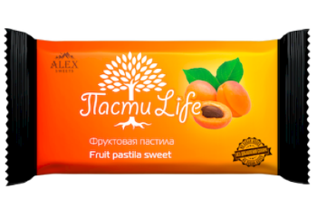 Конфета Пастила фруктовая ПастиLife яблочно-абрикосовая