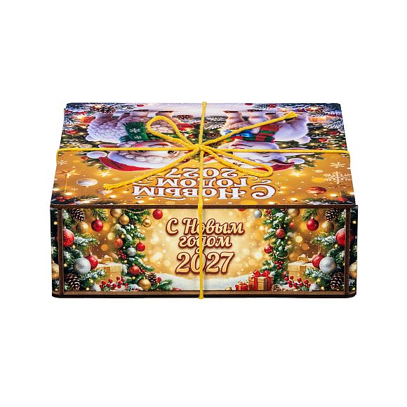 Сладкий новогодний подарок Сладкий подарок «Новогодний дуэт»