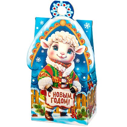 Новогодний подарок Набор сладостей «Малец - удалец»