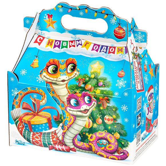 Сладкий новогодний подарок Чудо-змейки