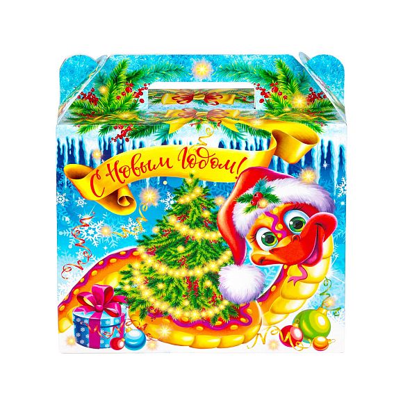 Сладкий новогодний подарок Змейка-Чародейка